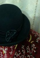 Жіночий фетровий, чорний капелюх... Оголошення Bazarok.ua