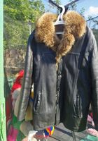 Продам чоловічу шкіряну зимову куртку... Оголошення Bazarok.ua