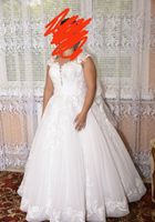Продам весільну сукню стан нової після хімчистки розмір 48... Оголошення Bazarok.ua