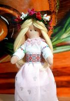 Інтер'єрна текстильна лялька ручної роботи... оголошення Bazarok.ua