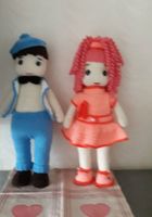 М'які в'язані іграшки Ляльки хлопчик та дівчинка... Оголошення Bazarok.ua