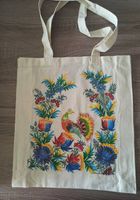 Эко-сумка шоппер с ручной росписью... Оголошення Bazarok.ua