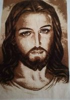 Вишитий нитками образ Ісуса... Оголошення Bazarok.ua