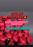 Квіткарня №7 пропонує знижки... Объявления Bazarok.ua