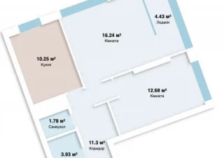 Квартира 2-кімн. продаж Киев, Голосеевский &ndash; 29 м&sup2;... Объявления Bazarok.ua