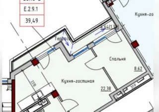 Квартира 1-кімн. продаж Одесса, Приморский &ndash; 39.5 м&sup2;... Объявления Bazarok.ua