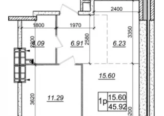 Квартира 2-кімн. продаж Новоселки &ndash; 46 м&sup2;... Объявления Bazarok.ua