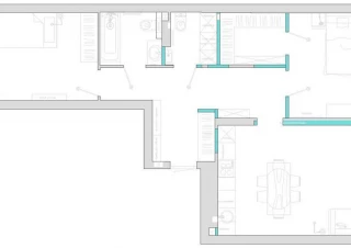 Квартира 3-кімн. продаж Киев, Голосеевский &ndash; 77 м&sup2;... Объявления Bazarok.ua
