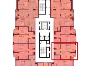 Квартира 1-кімн. продаж Харьков, Салтовский (Московский) &ndash; 42 м&sup2;... Объявления Bazarok.ua