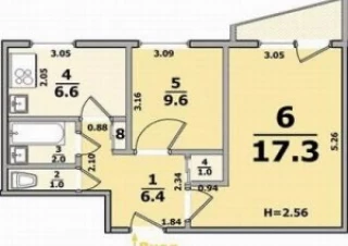 Квартира 2-кімн. продаж Харьков, Шевченковский &ndash; 46 м&sup2;... Оголошення Bazarok.ua