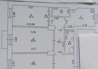 Квартира 3-кімн. продаж Харьков, Индустриальный &ndash; 87 м&sup2;... Оголошення Bazarok.ua