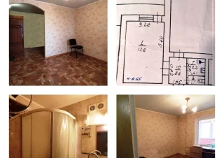 Квартира 1-кімн. продаж Харьков, Салтовский (Московский) &ndash; 17 м&sup2;... Оголошення Bazarok.ua