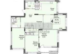 Квартира 4-кімн. продаж Киев, Печерский &ndash; 148 м&sup2;... Оголошення Bazarok.ua