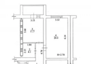 Квартира 1-кімн. продаж Харьков, Основянский &ndash; 46 м&sup2;... Оголошення Bazarok.ua