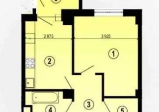 Квартира 1-кімн. продаж Харьков, Салтовский (Московский) &ndash; 44 м&sup2;... Оголошення Bazarok.ua