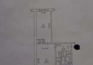 Квартира 2-кімн. продаж Харьков, Салтовский (Московский) &ndash; 45 м&sup2;... Оголошення Bazarok.ua
