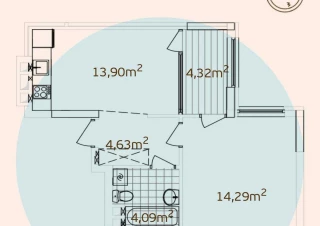Квартира 1-кімн. продаж Киев, Подольский &ndash; 41 м&sup2;... Оголошення Bazarok.ua
